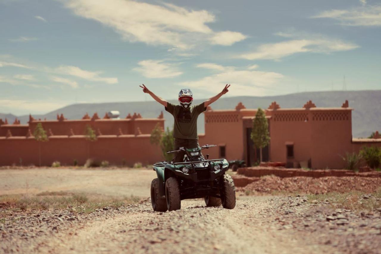 Tarmigt Ecolodge L'Ile De Ouarzazate מראה חיצוני תמונה