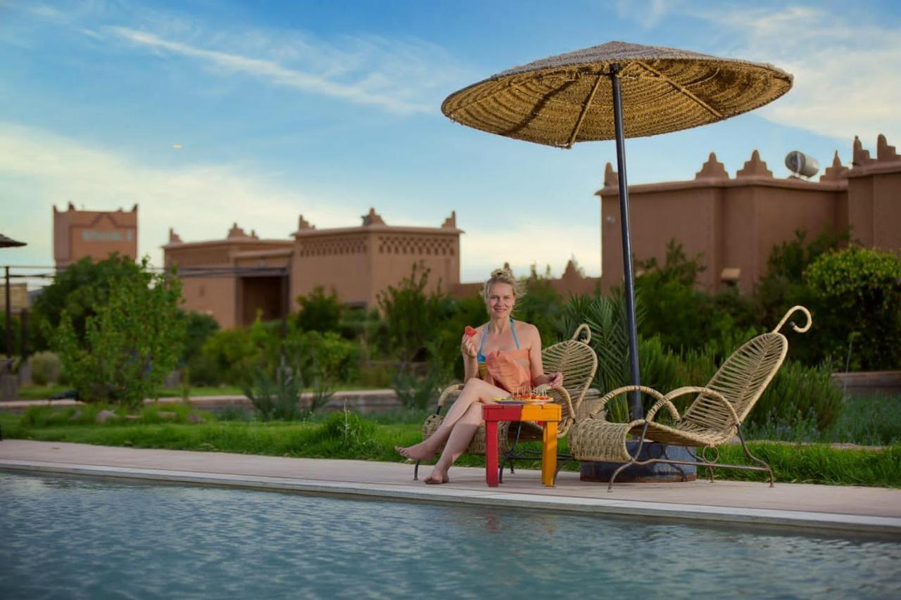 Tarmigt Ecolodge L'Ile De Ouarzazate מראה חיצוני תמונה